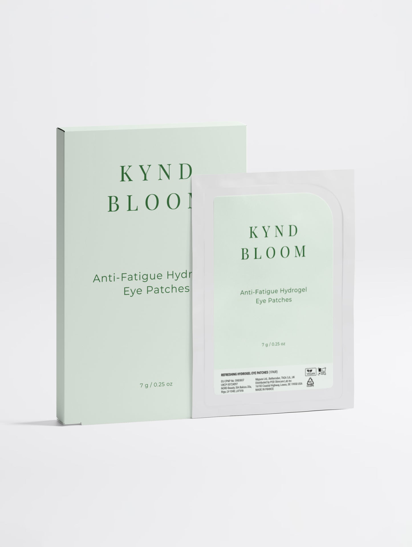 Anti-Fatigue Hydrogel Eye Patches